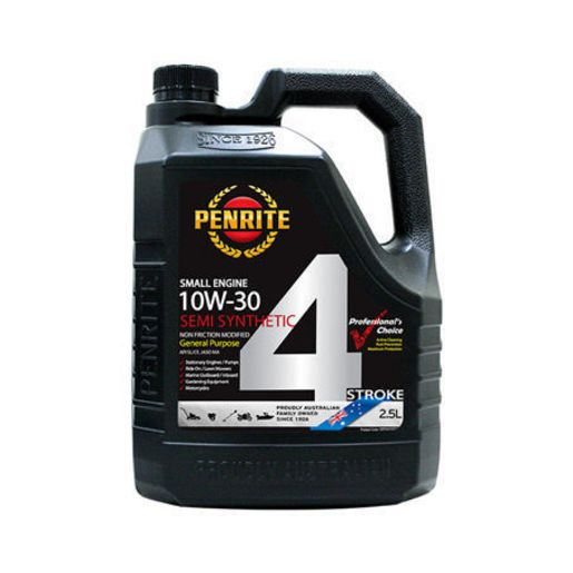 Penrite Small Engine 4 Stroke Engine Oil 10W-30 2.5 Litre SEFS10W300025