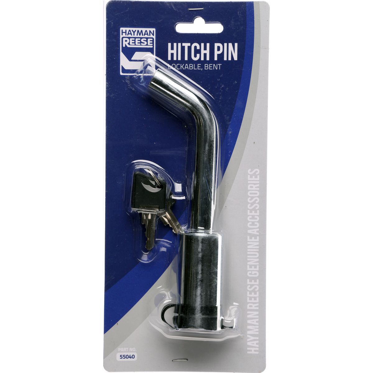 Hayman Reese 55040 - Lock Hitch Pin (Silver)