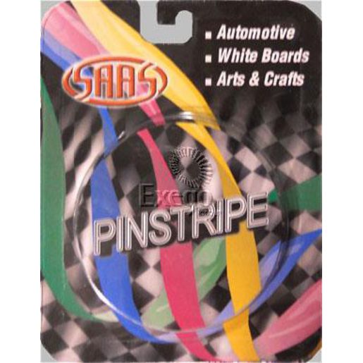 Autoco Solid Pinstripe 12mm Chrome 11499-2