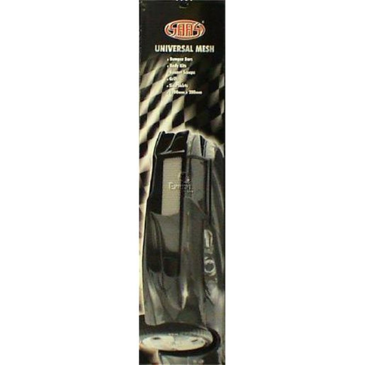 SAAS Body Kit Mesh 1200 x 280m Silver 19970