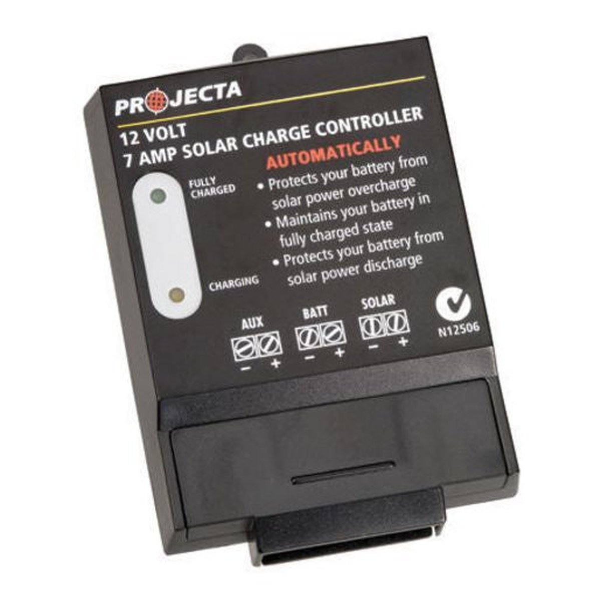 PROJECTA 7A 12V Solar Charge Controller 2 Stage Auto SC005