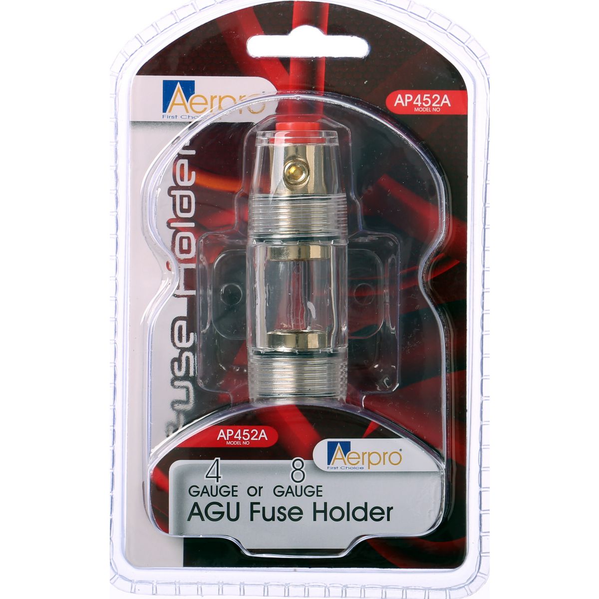 Aerpro AGU Fuse Holder 4/8 Gauge  AP452A