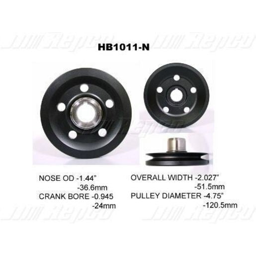 Powerbond OEM Replacement Harmonic Balancer HB1011N