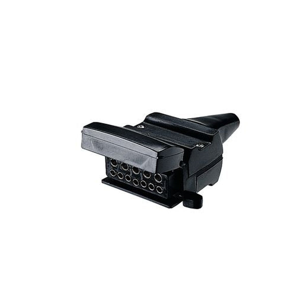 Narva 12 Pin Trailer Plug Flat Plastic 82073BL