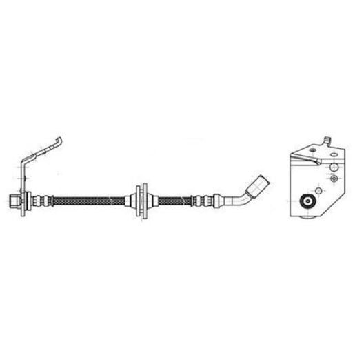 Bosch Brake Hose H1503BD
