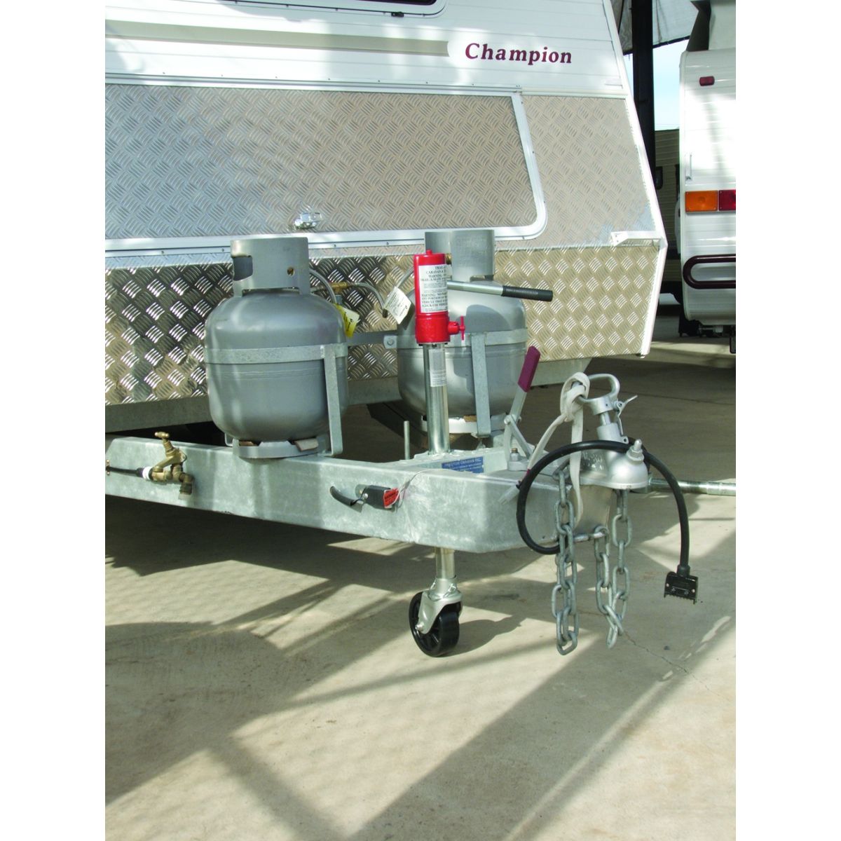 Trail-A-Mate Hydraulic Caravan & Trailer Jockey Wheel Mk1 TMKIT001