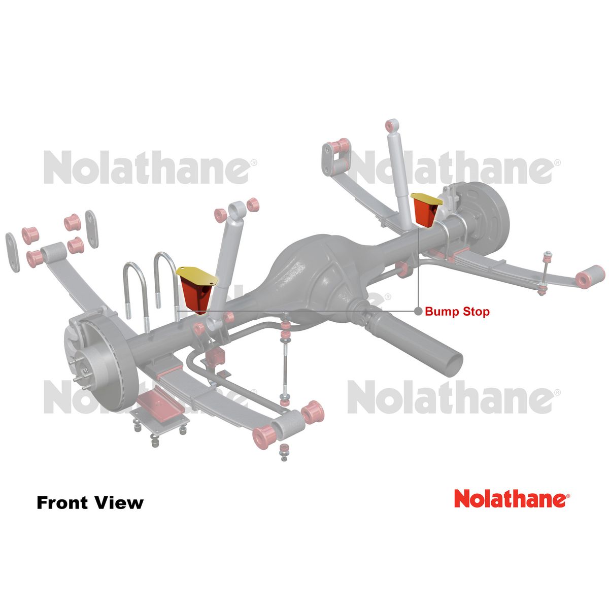 Nolathane Bump Stop Bush Kit 47336