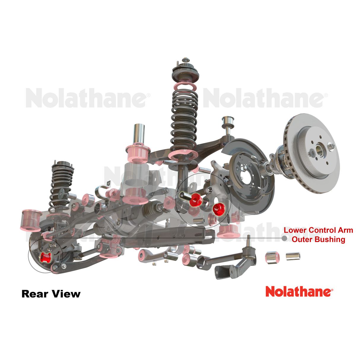 Nolathane Control Arm Bush Kit 46328