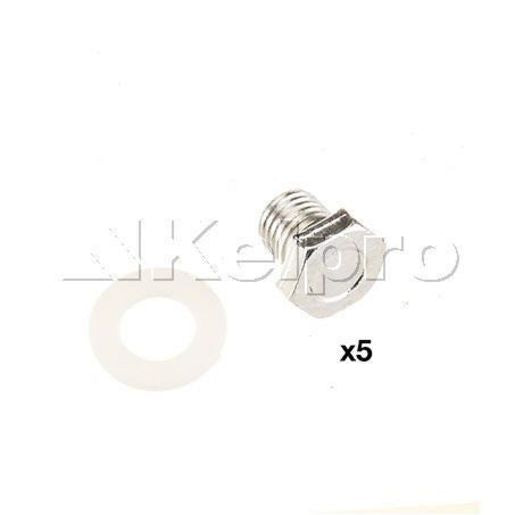 Kelpro Sump Plug Std 1.5-12mm (5 Pack) KSP1025/5