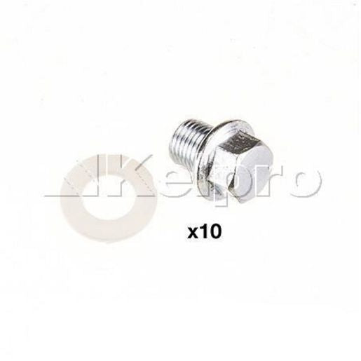 Kelpro Sump Plug Std 1.25-12mm (10 Pack) KSP1040/10