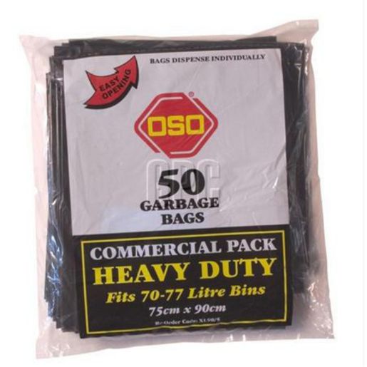 Clorox Bin Liner-70-77L 25Um Pk 5X50 XL50/5