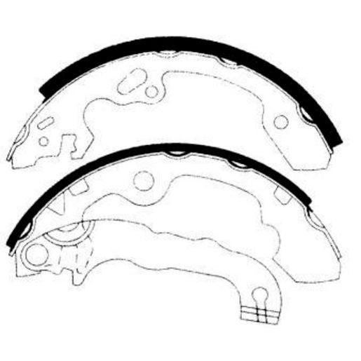 Brake Bonders Brake Shoe 203.2mm N1826