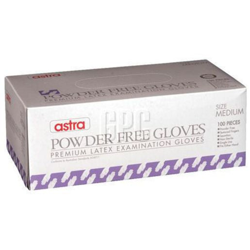 Astra Vinyl Powder Free Gloves Large GVXPFBCL