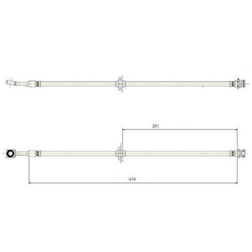 Bosch Brake Hose H2223