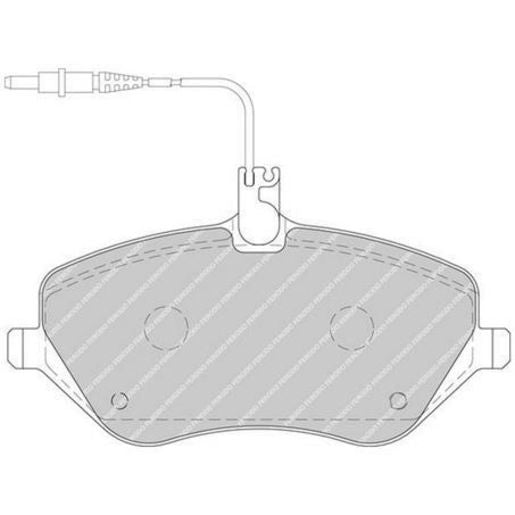 Ferodo Brake Pad Set FDB1726