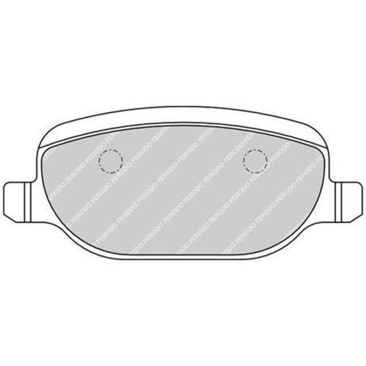 Ferodo Brake Pad Set FDB1796