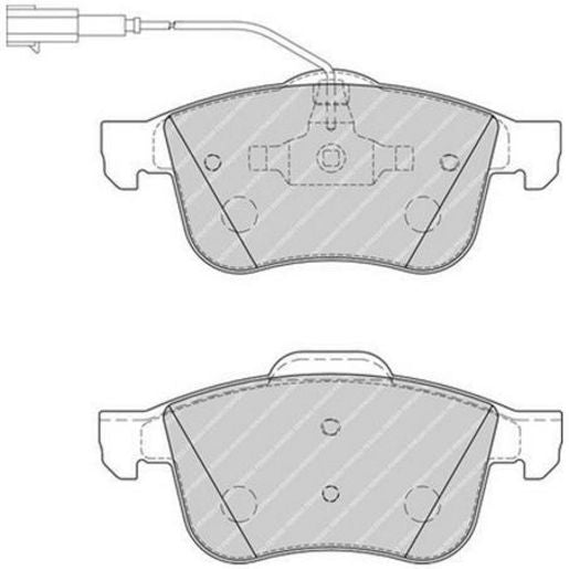 Ferodo Brake Pad Set FDB1805