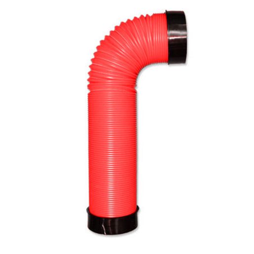 Autotecnica Air Intake Pipe 1M L X 8Cm W Red SILR