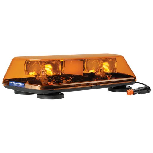 Narva Mini Bar Halogen Dual Rotator Amber 12V Magnetic Mount 85051A