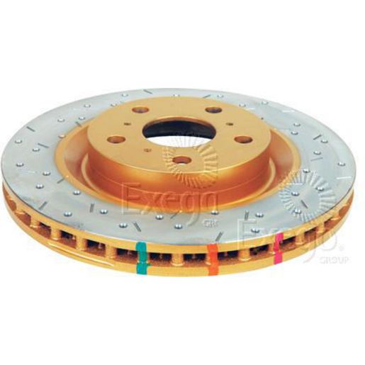 DBA HD 4000 Drilled Slotted Brake Rotor Single 320mm Front DBA42020XS