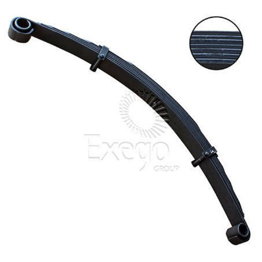 Maxitrac Leaf Spring 7 Leaf 350Kg Raised Constant Load Passenger Side, Extra Heavy Duty 036-NIS116J PS