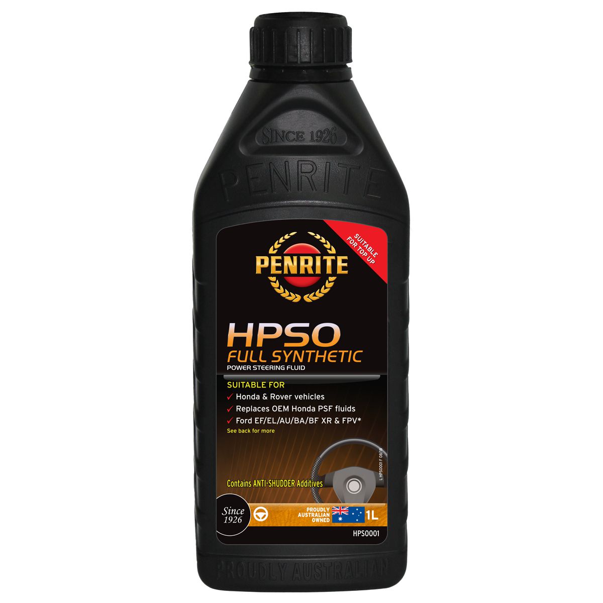 Penrite HPSO (Honda Power Steering) Full-Syn Oil 1L HPSO001