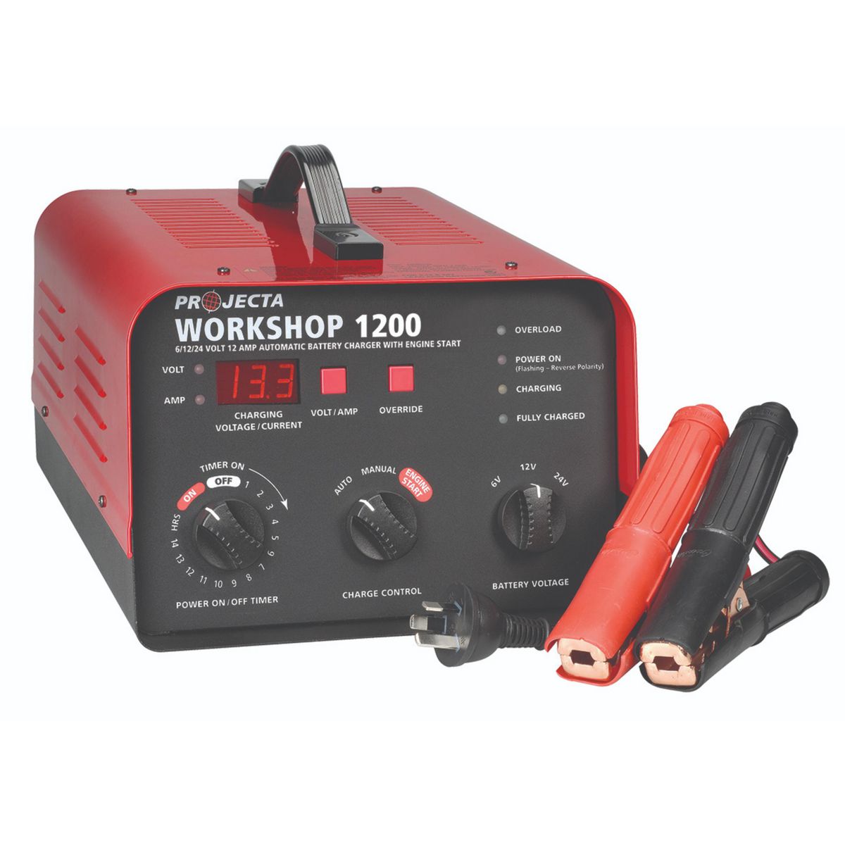 PROJECTA Workshop-1200 12A Battery Charger 6/12/24V HDBC20