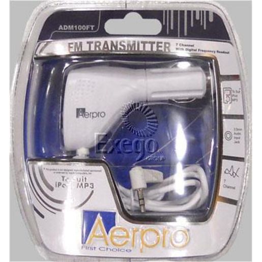 Aerpro Fm Transmitter-7 Ch (Digi Disp) ADM100FT