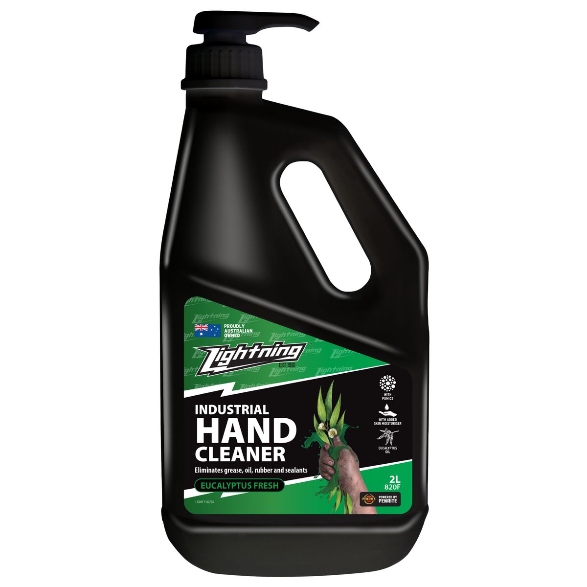 Lightning Fresh Pumice Hand Cleaner 2L 820F