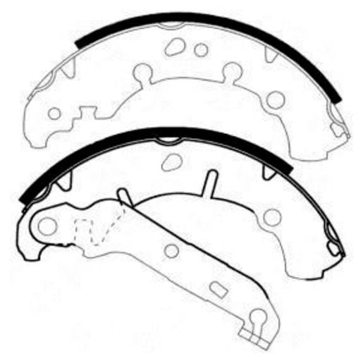 Brake Bonders Brake Shoe 203.2mm N1830
