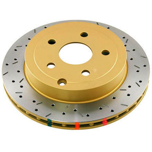 DBA HD 4000 Drilled Slotted Brake Rotor Pair 302mm Rear DBA42027XS