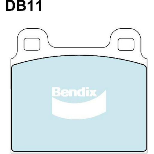 Bendix General CT Brake Pad Set Front DB11 GCT