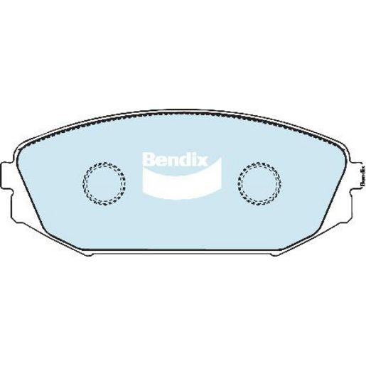 Bendix General CT Brake Pad Set Front DB1410 GCT