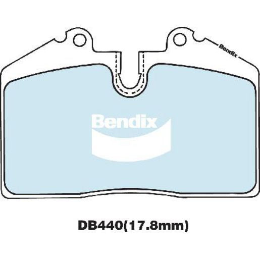 Bendix General CT Brake Pad Set DB440 GCT