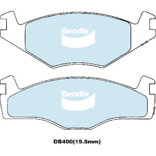 Bendix Brake Pads Set - General Ct DB400CT