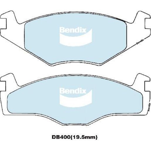 Bendix Brake Pads Set - General Ct DB400CT