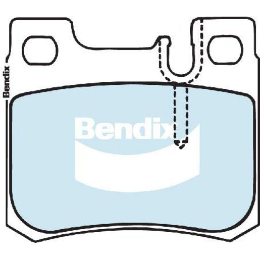Bendix Brake Pads Set - General Ct DB1296CT
