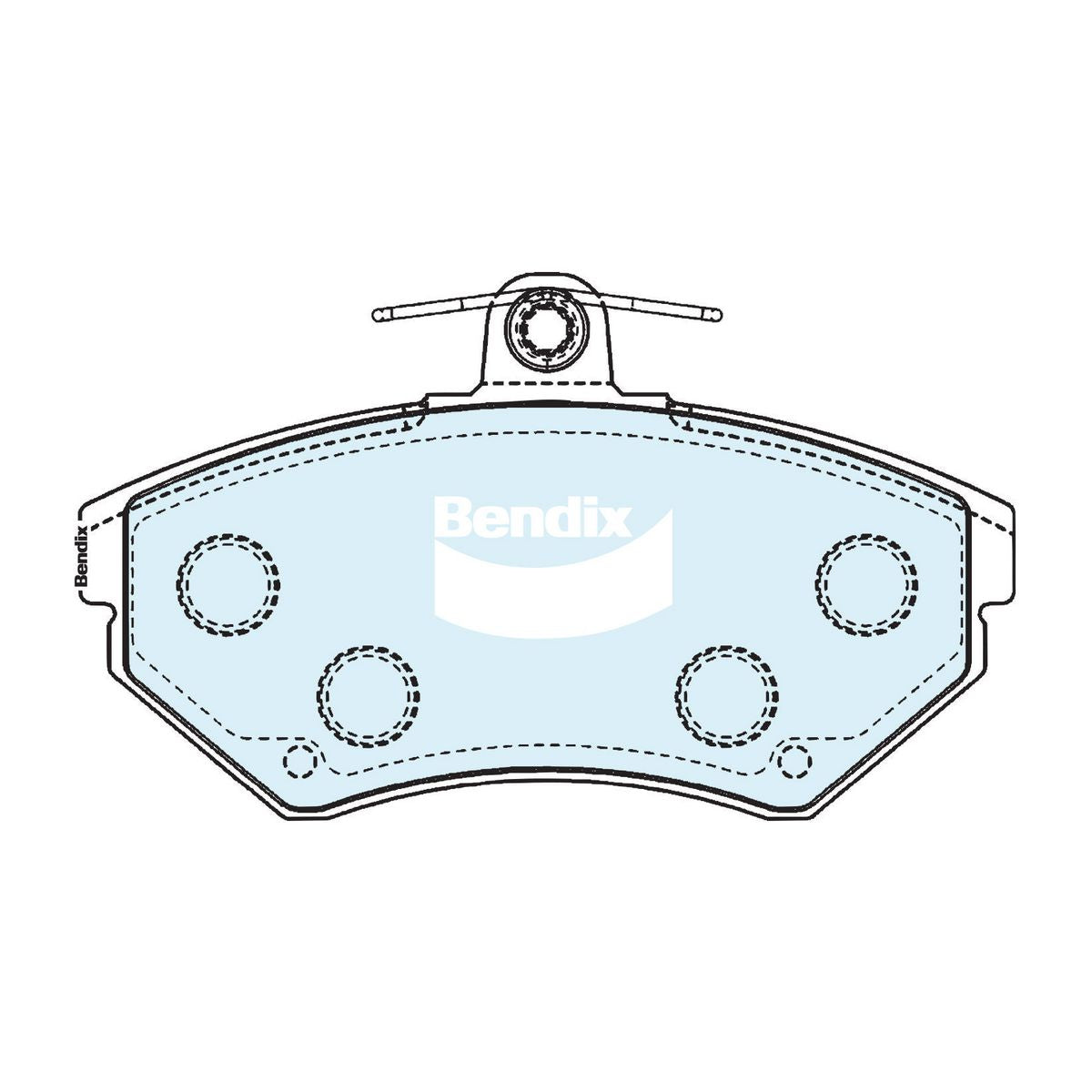 Bendix Brake Pads Set - General Ct DB1400CT
