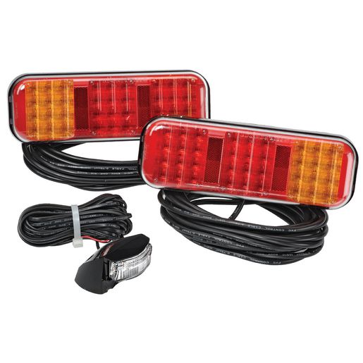 Narva LED Model 42 Submersible Trailer Stop/Tail/Indicator Lamp Kit 9-33V 94206TP