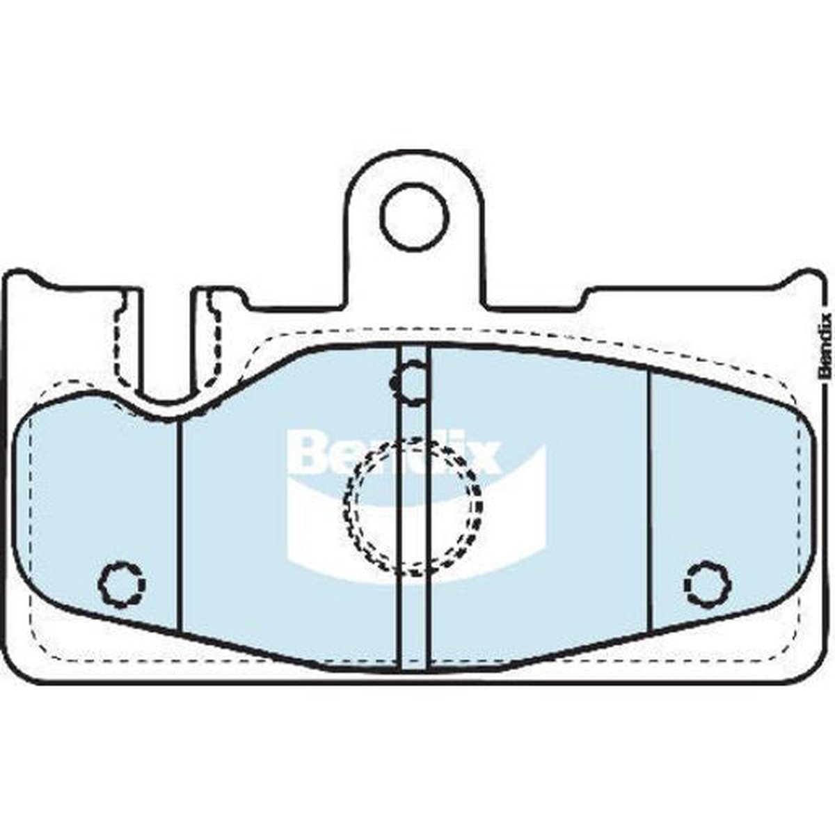 Bendix General CT Brake Pad Set Front DB1194 GCT
