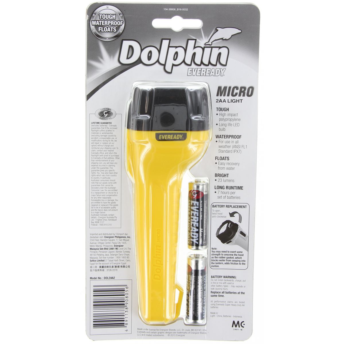 Eveready Torch - Micro Dolphin 5050