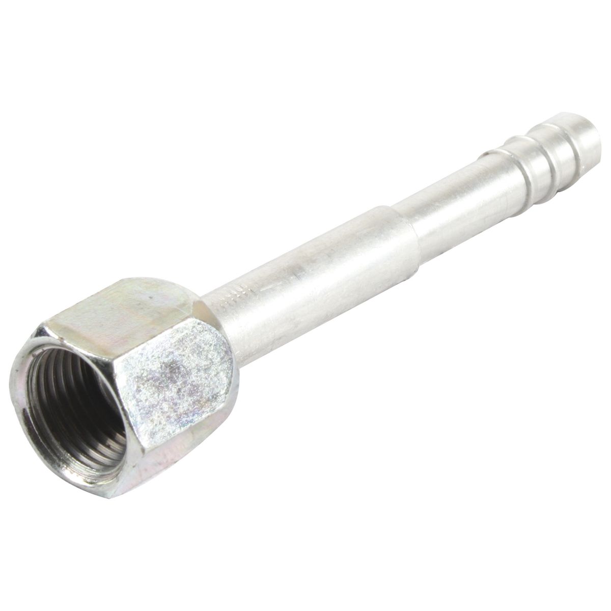 ATCO Aluminium Fitting # 6 Female Flare - Barb #6 Straight AFX1101