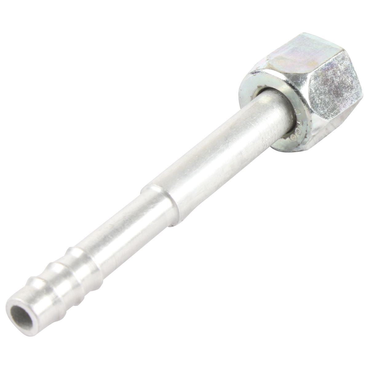 ATCO Aluminium Fitting # 6 Female Flare - Barb #6 Straight AFX1101