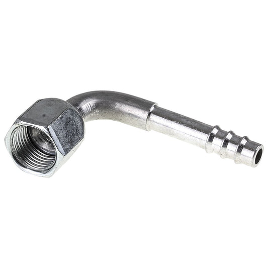 ATCO Aluminium Fitting # 6 Female Flare - Barb #6 90 AFX1121