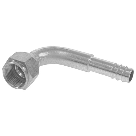 Atco Aluminium Fitting # 10 Female Flare - Barb #10 90 AFX1123