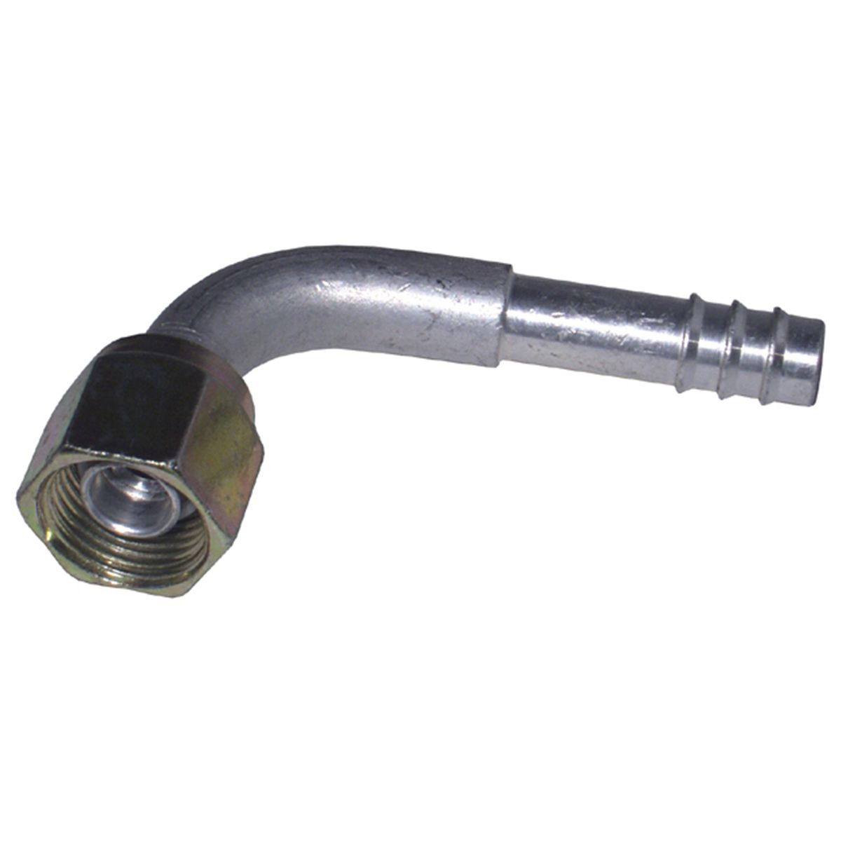 OEX Atco Aluminium Fitting # 8 fits - Barb #8 90 AFX1322