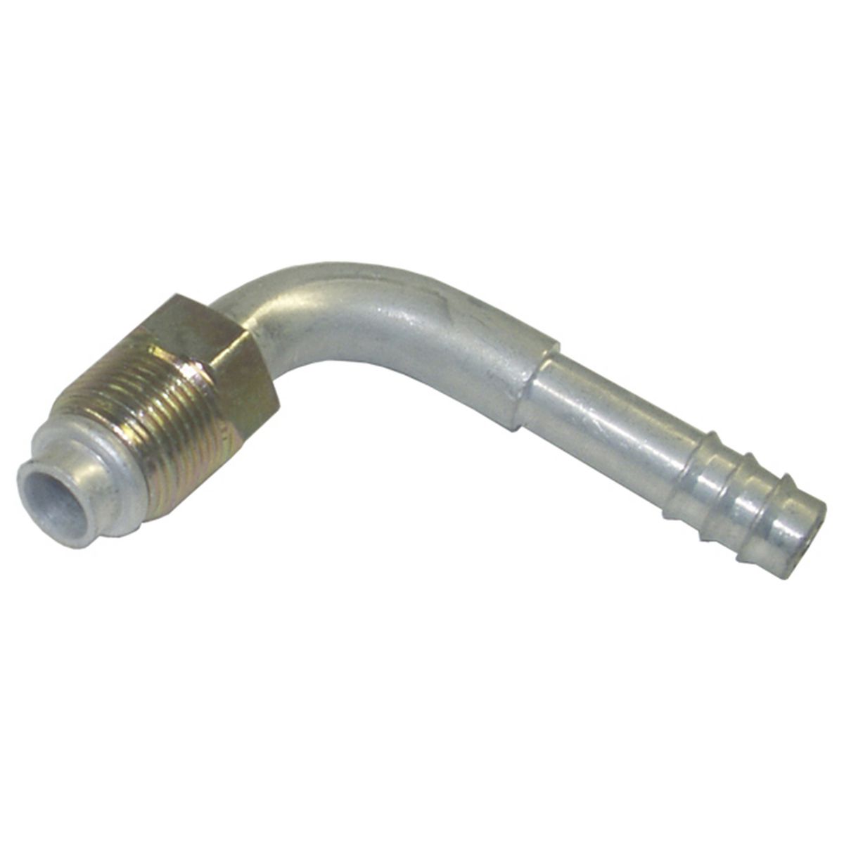 ATCO Aluminium Fitting # 8 Mor - Barb #8 90 AFX1422