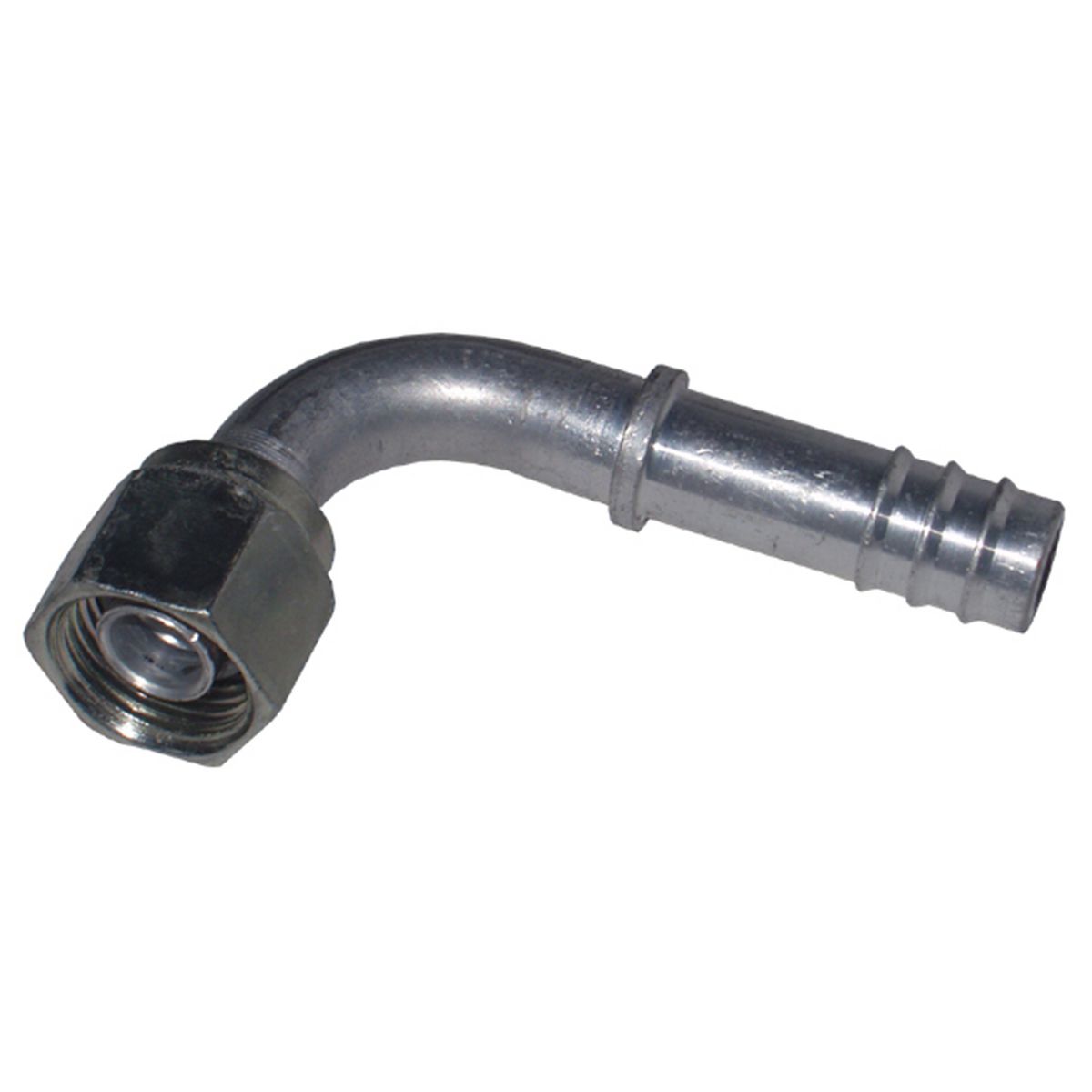 Atco Aluminium Fitting # 8 FOR - Barb Step Up #10 90 AFX1522