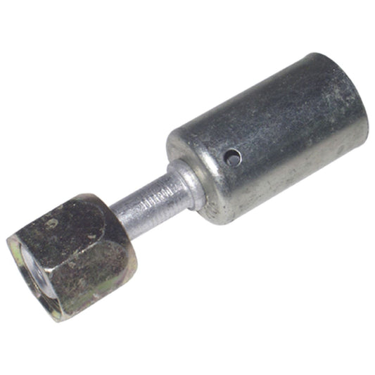 ATCO #6 Female Flare - Beadlock #6 Straight Fitting Aluminium BLX1101