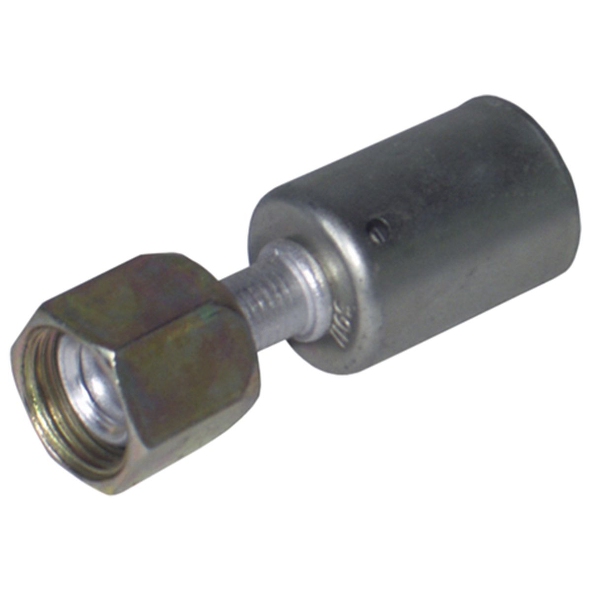 ATCO #8 Female Flare - Beadlock #8 Straight Fitting Aluminium BLX1102